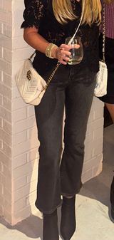 Frame Le Crop Denim Mini Boot Photo 0