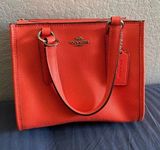 Coach cross grain leather crosby carryall 21 Photo 0
