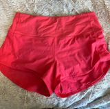 Pink Speed Shorts High Rise Photo 0