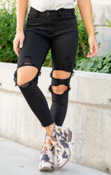 Cello‎ HIGH RISE MOM CUT HEM SKINNY Size 13 Photo 0