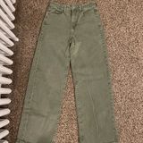 green denim jeans Photo 0