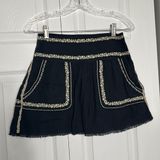 Isabel Marant  Étoile Fringe Trim Accent Skirt‎ Photo 0