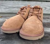 UGG womens Neumel suede lace up ankle chukka boots chestnut 6 Photo 0