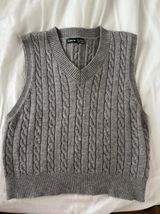 Gray Sweater Vest Photo 0