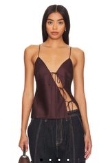 LIONESS Brown Top Photo 0