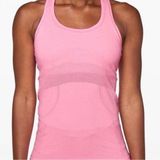 Pink Lululemon Swiftly Tech Tank Top Photo 0