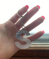 Resin Letter Keychains Photo 0