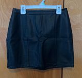 Forever 21 Leather Mini Skirt Photo 0