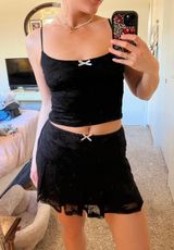 Black Lace Set Photo 0