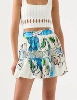 Aje mini skirt White Size 2 Photo 0