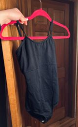 Black Leotard Bodysuit Photo 0