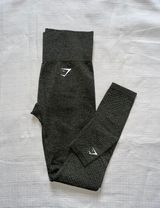 Vital Seamless Leggings 1.0 - Dark Green Marl Photo 0