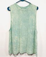 Lululemon muscle tank top! Super soft seafoam green workout athletic top size 12 Photo 0