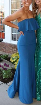 Blue Prom Dress Photo 0