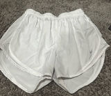 Nike Women's White Athletic Shorts Photo 0