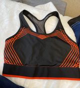 Racer Back Sports Bra Black Size M Photo 0