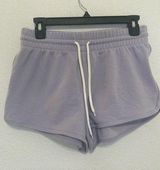 Aritzia Sunday Best Terry Cloth Sweat‎ Shorts Lilac Purple Women’s Size Medium Photo 0
