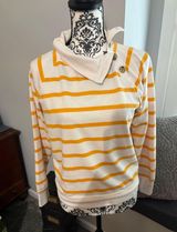 J Crew size small striped high neck top Photo 0