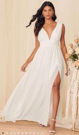 Lulus White Dress Photo 0