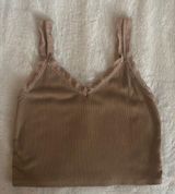 American Eagle Lace Crop Cami Photo 0