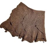 Vtg 90s Y2K tiered raw edge ruffle mini skirt Clueles whimsy goth fairy grunge M Brown Size M Photo 0