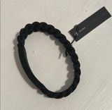 NWT Marc Jacobs Black Braided Bracelet Photo 0
