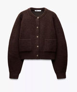 ZARA Brown Cardigan Photo 0