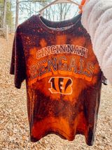 NFL Bleach Dyed Cincinnati Bengals Tee  Photo 0
