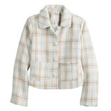 LC Lauren Conrad Lauren Conrad Plaid Blazer Photo 0