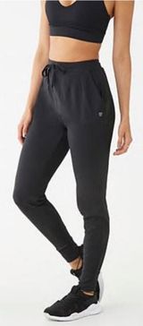 Black Drawstring Joggers Size M Photo 0