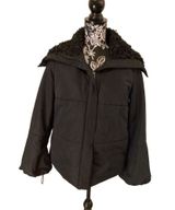 Simply Vera Vera Wang Puffer Quilted Faux Fur Winter Coat Jacket Designer Photo 0