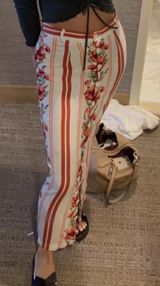 Floral maxi skirt with buttons Multiple Size XS Photo 0