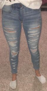 American Eagle Outfitters Ripped Jeans  Photo 0