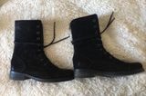ALLSAINTS Genuine Suede Booties Photo 0