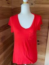 Cable & Gauge Cable‎ & Gauge red pocket tee size medium Photo 0