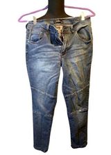 Black Label  straight leg blue jeans, motto jeans size 11 JR’S Photo 0