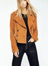 London Corduroy Peacoat Sz M Photo 0