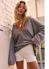 FREE PEOPLE Beach Acadia Tunic in Petrified Wood Size Small Photo 0