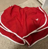 Red Athletic Shorts Photo 0