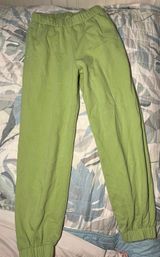 Brandy Melville Rare Green Rosa Sweats Photo 0