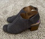 White Mountain Block Heel Peep Toe Booties Photo 0