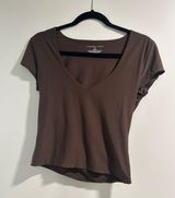 Sincerely Jules V neck Shirt Photo 0