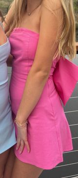 Altar'd State Lilia Strapless Bow Dress Photo 0