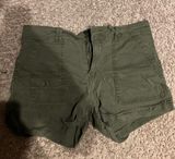 Green Denim Shorts Photo 0