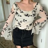 Scala Scalia Beaded Embroidered Silk Fancy Blouse  Photo 0