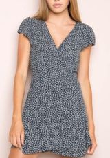 John Galt Robbie Wrap Dress Photo 0