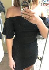 Tobi Black Sparkle Body Con Photo 0