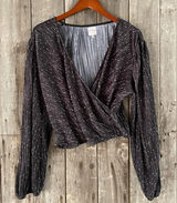 PRINCESS POLLY black polka dot top - US size 8 Photo 0