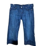 7 For All Mankind Cropped Dojo Jean Size‎ 29 Photo 0