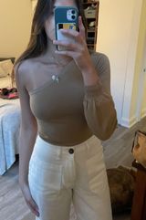 Forever 21 One Shoulder Knit Top Photo 0